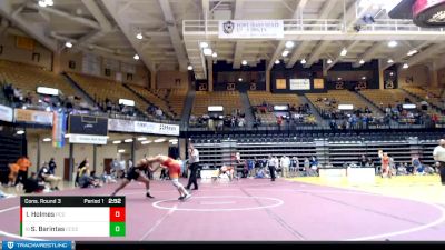 149 lbs Cons. Round 3 - Salvador Barintas, Cloud County Community College vs Isaiah Holmes, Pratt Community College