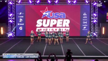 Impact Cheer & Tumbling - Lady Diamonds [2026 L4 Senior - D2 - Small Day 2] 2026 USA All Star Super Nationals