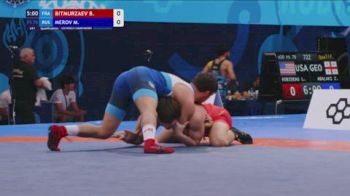 70 kg Qualif. - Bayssangour Bitmurzaev, France vs Mairbek Merov, Russia