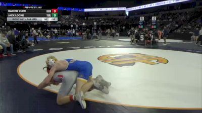 144 lbs Consi Of 32 #2 - Raiden Yuen, George Washington (SF) vs Jack Locke, Turlock (SJ)