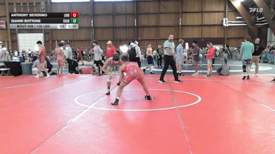 135 lbs Semifinal - Anthony Severino, Lindenhurst High School vs Gianni Bottone, Charleston Rtc