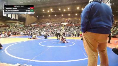 61 lbs Cons. Round 2 - Fletcher Smith, Mountain Home Flyers Youth Wrestling Club vs Everett Able, Panther Youth Wrestling-CPR