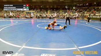 64 lbs Consi Of 32 #2 - Kaedyn Hine, Fitness Fight Factory Wrestling Club vs Dake Zwanziger, Immortal Athletics WC