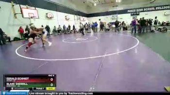 182 lbs Cons. Semi - Gerald Schmidt, Selah vs Blake Sherrill, Sandpoint