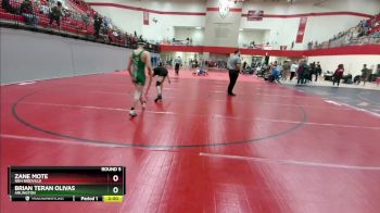 144 lbs Round 5 - Brian Teran Olivas, Arlington vs Zane Mote, NRH Birdville