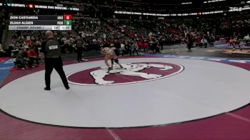 106-4A Champ. Round 1 - Zion Castaneda, Greeley Central vs Elijah Algien, Pueblo South