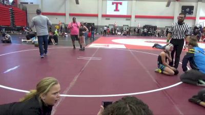 115 lbs 3rd Place Match - Emma Gunter, Grizzly Takedown Club vs Kailee Miller, Seymour Youth Wrestling Club