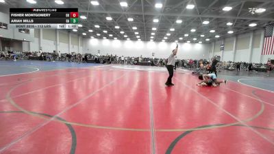 113 lbs Round Of 128 - Fisher Montgomery, OH vs Ariah Mills, GA