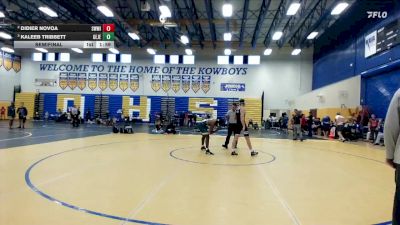 157 Gold Semifinal - Kaleeb Tribbett, George Jenkins vs Didier Novoa, Southwest Miami