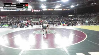144 lbs Quarterfinal - Madden Sandoval, Crook County vs Daxton Bonner, Wasatch Utah