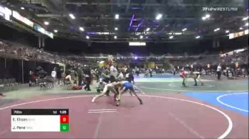 78 lbs Semifinal - Epenesa Elison, Sunkist Kids Monster Garage vs Julian Pena, Takedown Express WC