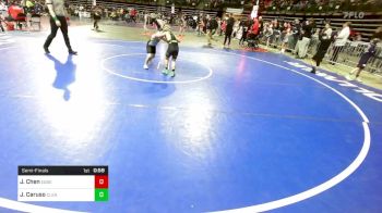70 lbs Semifinal - Jaxon Chen, Edge Wrestling vs Julian Caruso, Clearview