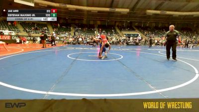 108 lbs Consi Of 8 #1 - Jaz Ard, Bison Takedown Club vs Estevan Maximo Jr., Tuscon Cyclones