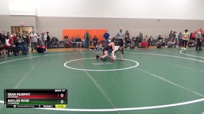 120 lbs Cons. Round 2 - Baylon Rose, Cambridge vs Sean Murphy, Pleasant