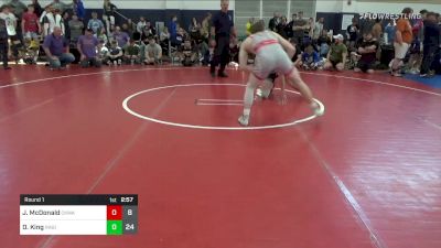 146 lbs Round 1 - Jacob McDonald, Ckwa vs Desmond King, Ragin Raisins Catawba