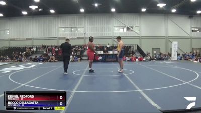 285 lbs Semis & 3rd Wb (16 Team) - Keimel Redford, Tennessee vs Rocco Dellagatta, New Jersey