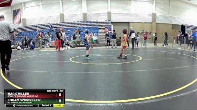 56 lbs Cons. Semi - Logan Sponseller, M3 Wrestling Academy vs Mack Miller, Sons Of Thunder Wrestling