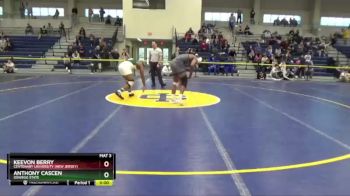 197 lbs Cons. Round 2 - Keevon Berry, Centenary University (New Jersey) vs Anthony Cascen, Oswego State