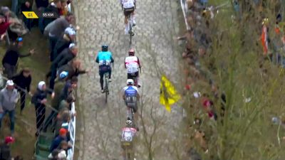 Tadej Pogačar Flies Up Oude Kwaremont In 2022 Tour Of Flanders