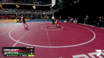 5A 145 lbs Champ. Round 1 - Alyssa Luevanos, Carrollton Creekview vs Annabelle Davis, Azle