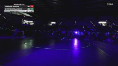 160 lbs Champ. Round 1 - Christian Graneros, Defiant Wrestling Club vs Jamieson Jordan, Fremont Wrestling Club