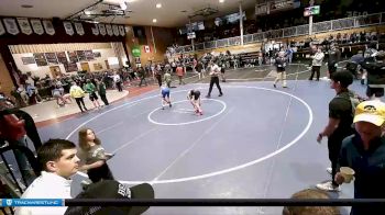 98 lbs Champ. Round 1 - Rocco White, Coeur D`Alene High School vs Quinten Malone, North Central