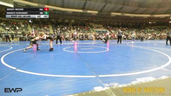 80 lbs Consi Of 8 #1 - Brody Moore, Project X vs Marco Costanzo, The Outsiders Wrestling Club