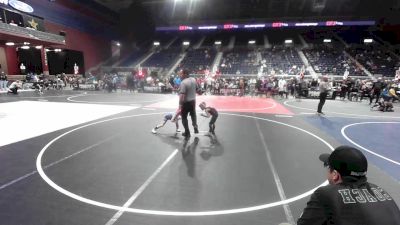 43 lbs Semifinal - Brynn Peterson, Athlos Wrestling vs Grayson Garcia, Bear Creek Jr. Wrestling