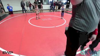 49 lbs Final - Jep Victor, Vinita Kids Wrestling vs Michael Cawthorne, Tiger Trained Wrestling