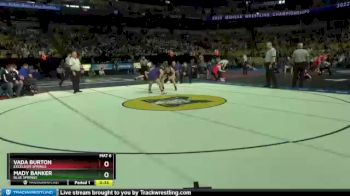 130 lbs Cons. Round 2 - Vada Burton, Excelsior Springs vs Mady Banker, Blue Springs