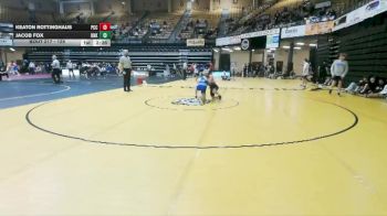 125 lbs Champ. Round 3 - Keaton Rottinghaus, Pratt CC vs Jacob Fox, Nebraska-Kearney