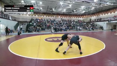 190 lbs Quarterfinal - Michael Swan, Natrona County vs Daniel Clawson, Riverton