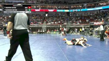 1A-150 lbs Cons. Round 4 - Keaton Gates, West Branch vs Dawson Beyer, Sibley-Ocheyedan