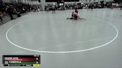 165 lbs Cons. Round 3 - Zac Turberville, CRWC vs Cooper Yates, Mat Demon Wrestling Club