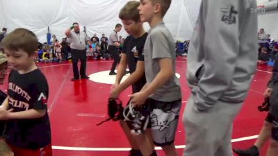 54 lbs Round Of 16 - Zaiden Sentz, Littlestown vs Brayden Kovalcik, Claysburg