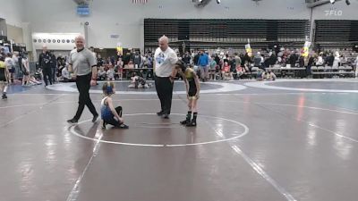 49 lbs Rr Rnd 2 - Cooper Poulin, Maine Hammahs - ESC vs Ethan Karp, Cunliffes Corner Tan - ESC