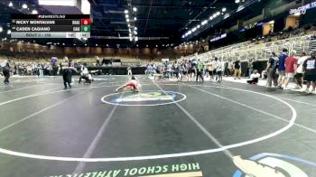 150 lbs Cons. Round 1 - Caden Cagiano, Cardinal Gibbons vs Ricky Montalvan, Doral Academy