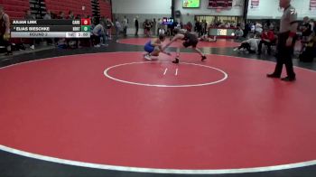 157 lbs Round 2 - Elias Bieschke, Benton Community vs Julian Link, Cardinal Community