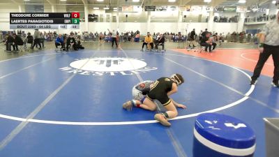 64 lbs Semifinal - Theodore Cormier, Wolfgang Wr Ac vs Laertes Panagiotidis, Empire Wr Ac