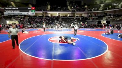 285-5A 1st Place Match - Kevin Steptoe, South Effingham vs Javonte Bowen, Habersham Central Hs