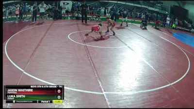 70 lbs Cons. Semi - Luka Smith, Hawaii vs Jaxon Whitmire, Montana