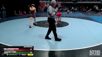 152G Quarterfinal - Mia Wiederspohn, Wrangell Wolves vs Jahzara O`Neil, Dimond