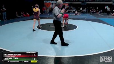 152G Quarterfinal - Mia Wiederspohn, Wrangell Wolves vs Jahzara O`Neil, Dimond