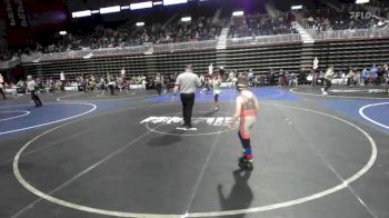 81 lbs Quarterfinal - Everett Dumbleton, Bear Cave vs Leihum Twombly, Nebraska Elite WC