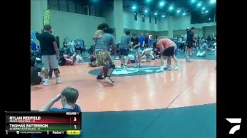 106 lbs Round 1 (6 Team) - Rylan Redfield, Pasco Wolfpack vs Thomas Patterson, Alabama Elite Black