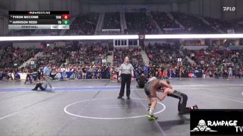 100 lbs Semifinal - Tyson McComb, Team Of Hard Knox vs Jarrison Reed, Tiger