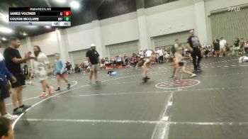 76 lbs Round 6 (8 Team) - Colton McClure, Washington Dual Team vs James Voltner, Alpha Elite