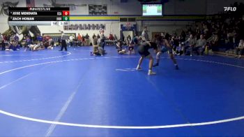 120 lbs 5th Place Match - Zach Homan, Independence vs Jose Mendiata, Clear Creek-Amana