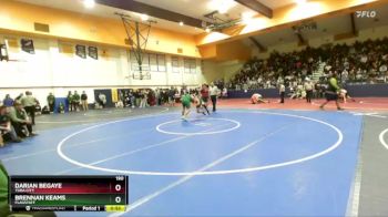 190 lbs Cons. Round 2 - Brennan Keams, Flagstaff vs Darian Begaye, Tuba City