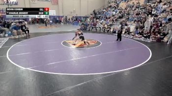 132 lbs Champ. Round 2 - Charlie Zeinert, Waukesha West vs Devin Corbin, Collierville